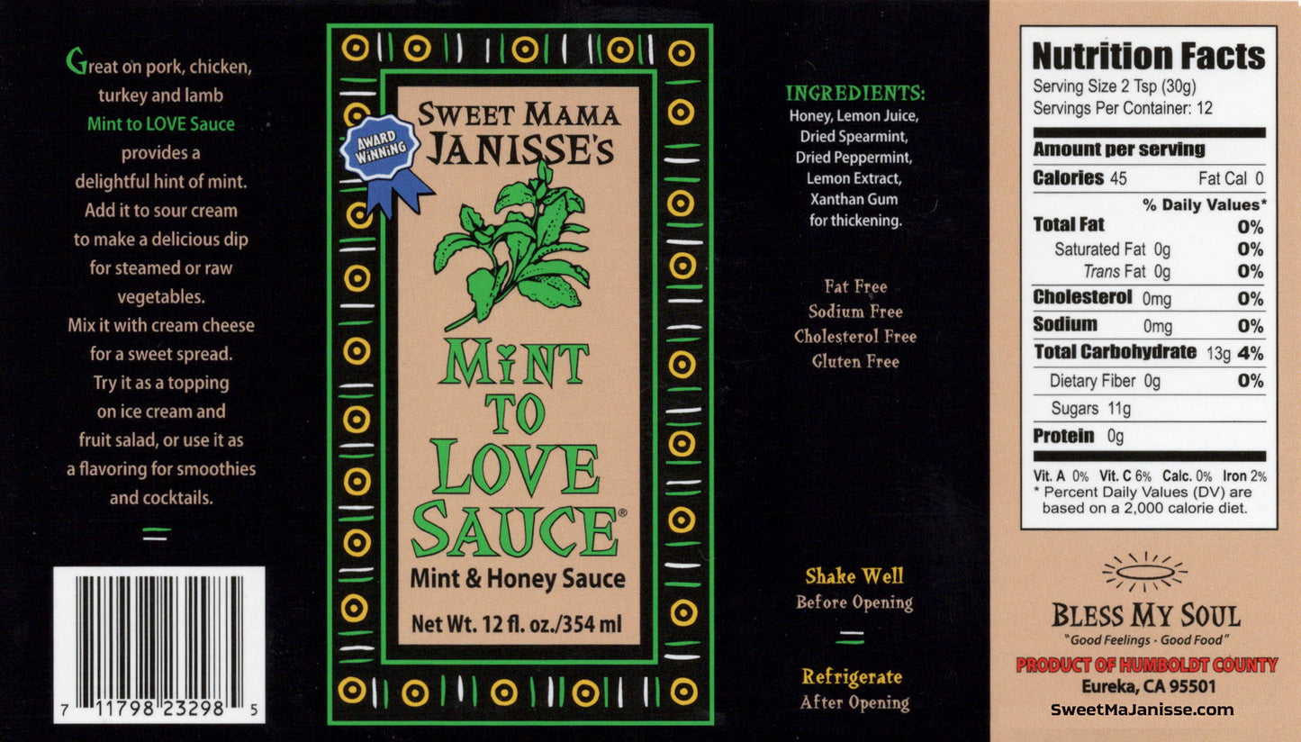 MINT TO LOVE SAUCE® (3-Pack)
