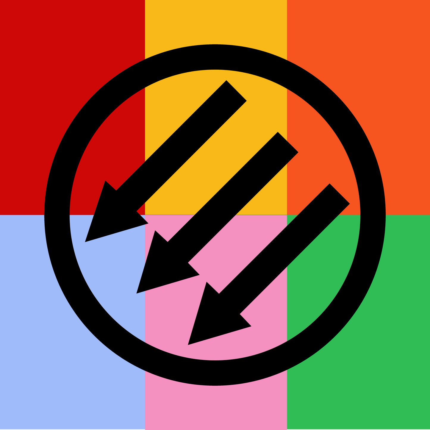 Anti Fascist - Black Logo ONLY