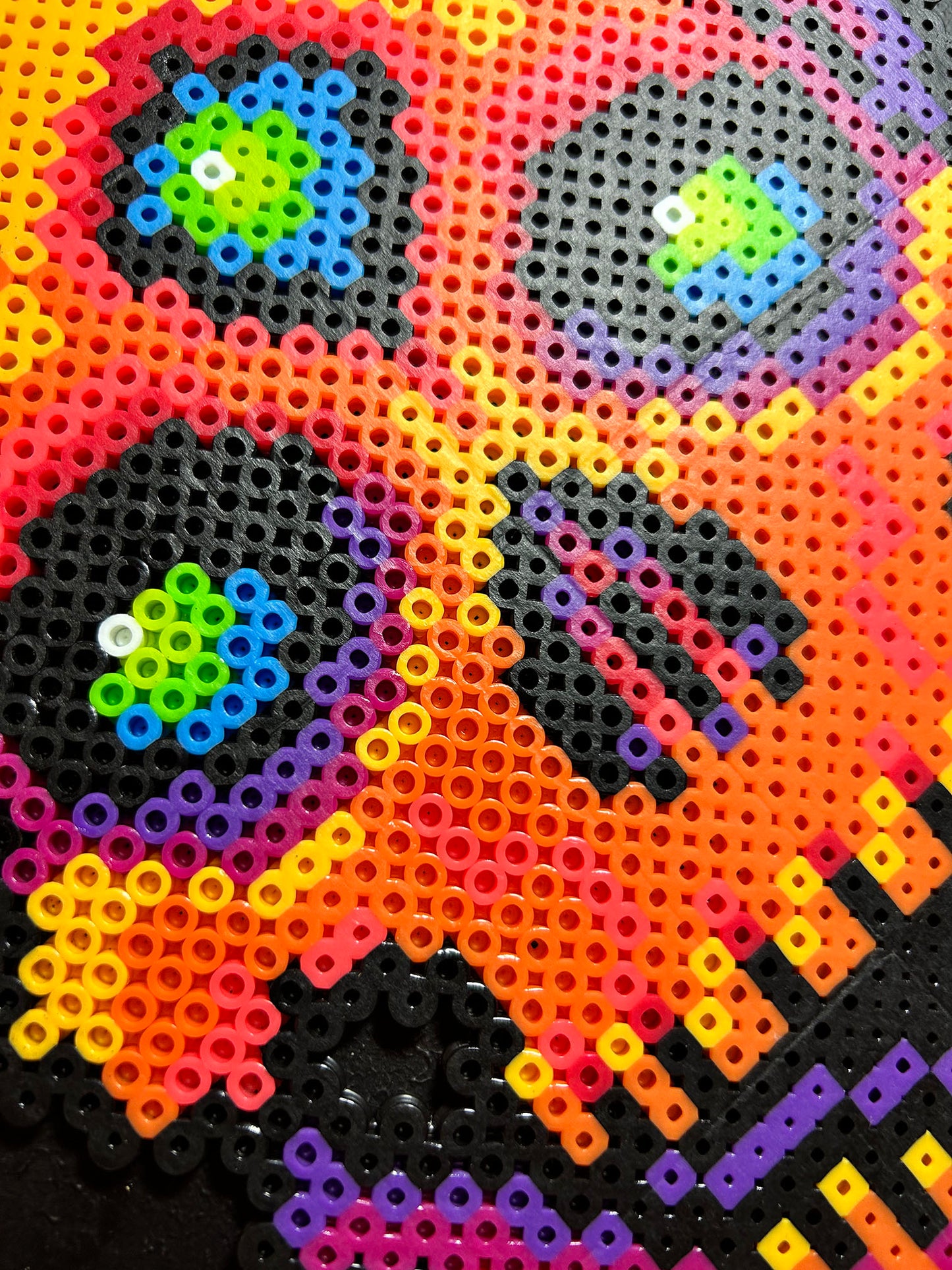 Fuse Bead Skull #2