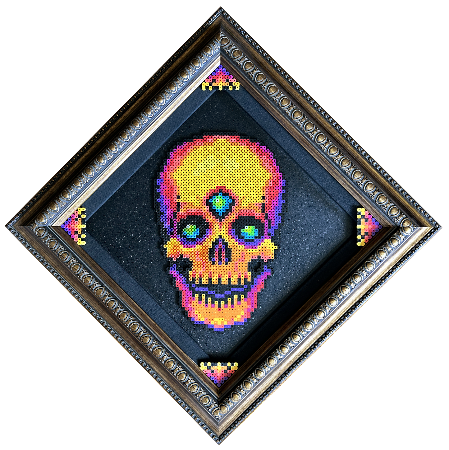 Fuse Bead Skull #2