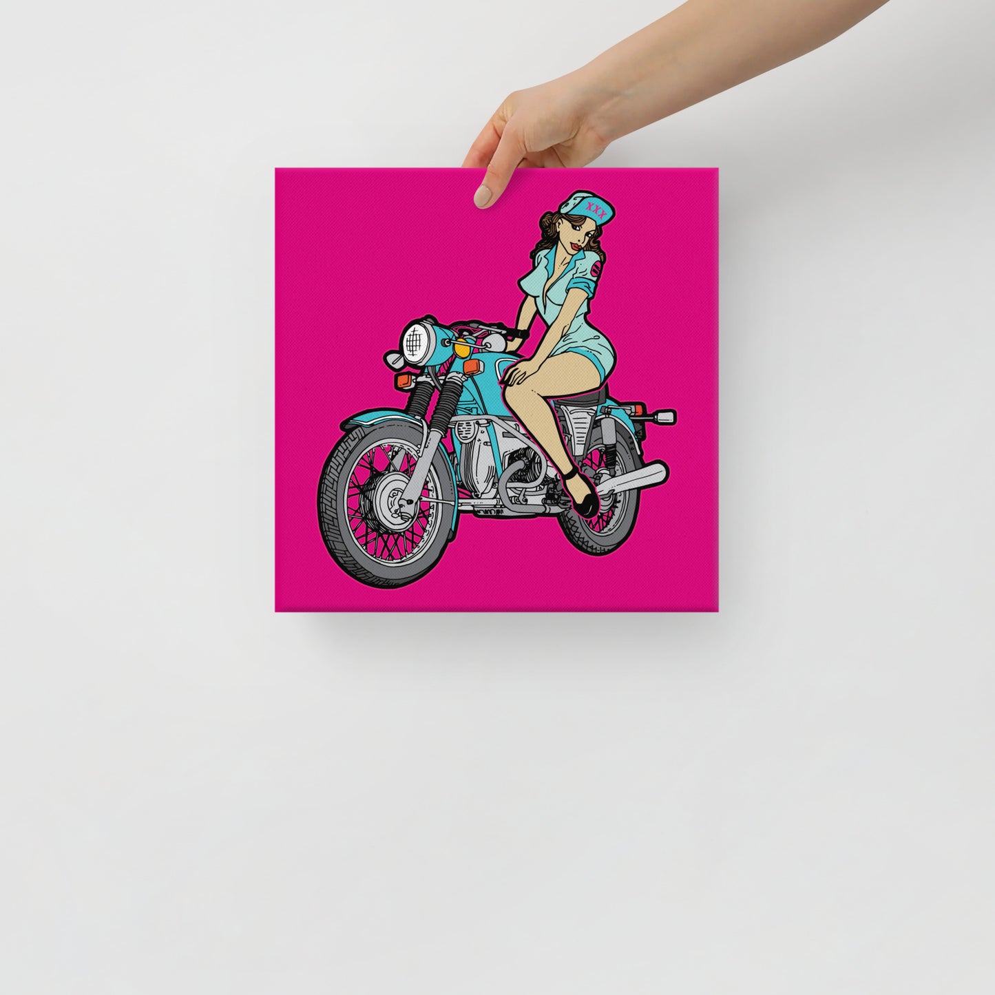 XXX (30th) Rider - 12x12 Canvas