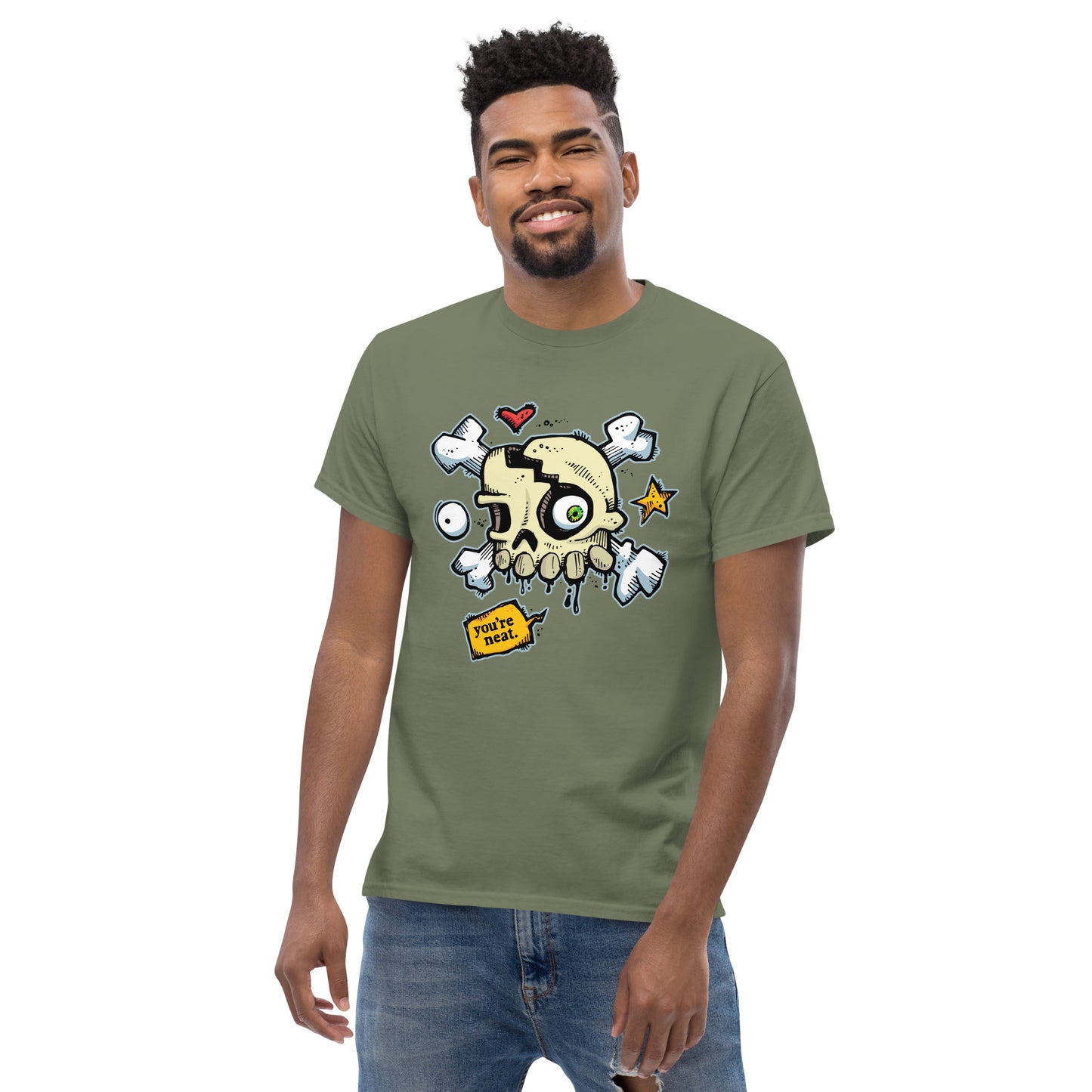 You're Neat! Skull - Men's classic tee