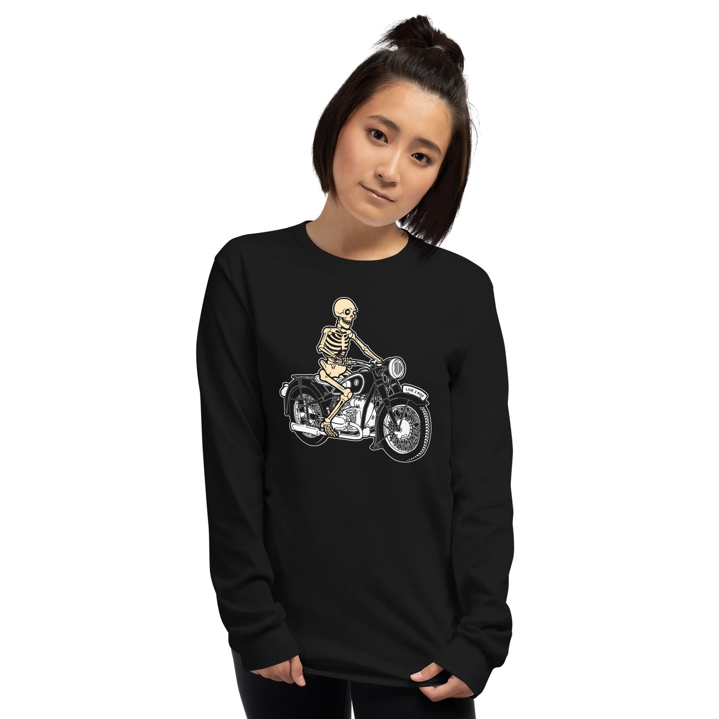 Skeleton Rider 1936 R66 -  Men’s Long Sleeve Shirt