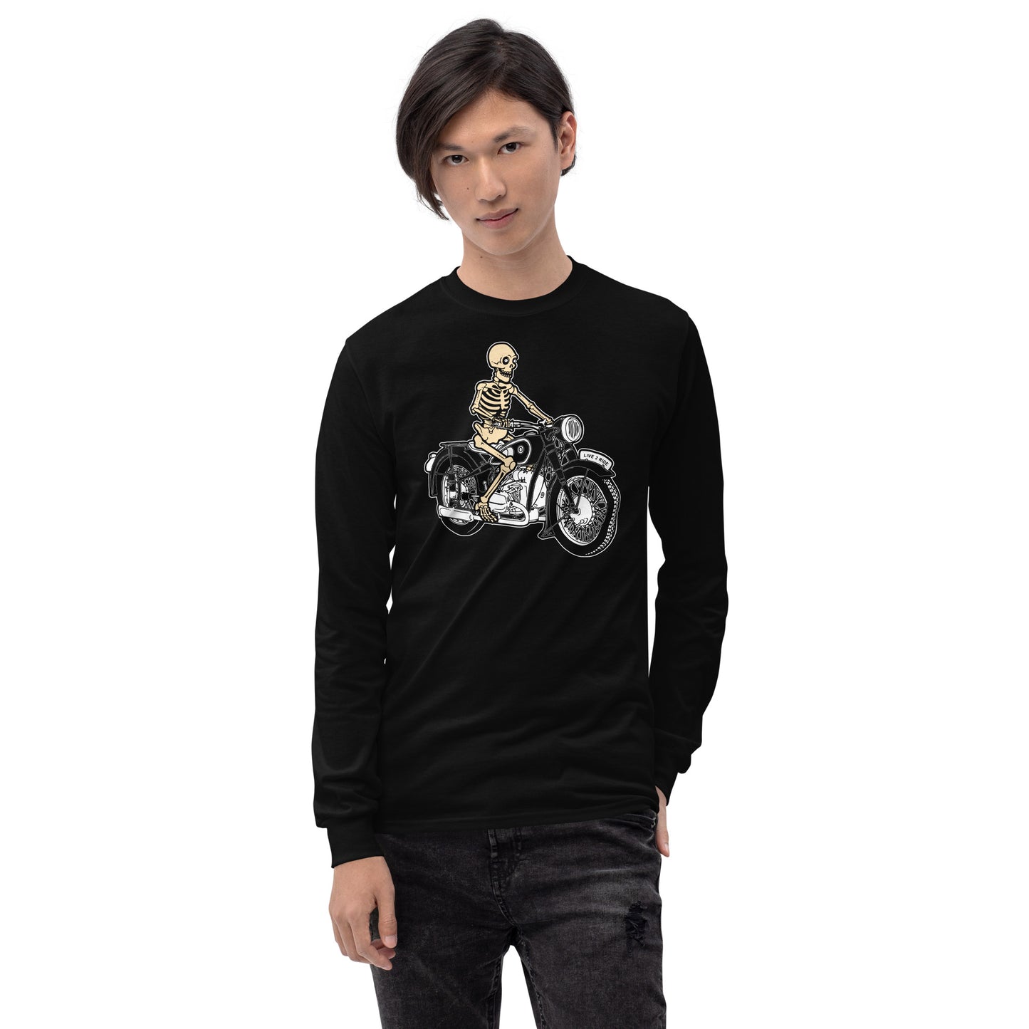 Skeleton Rider 1936 R66 -  Men’s Long Sleeve Shirt