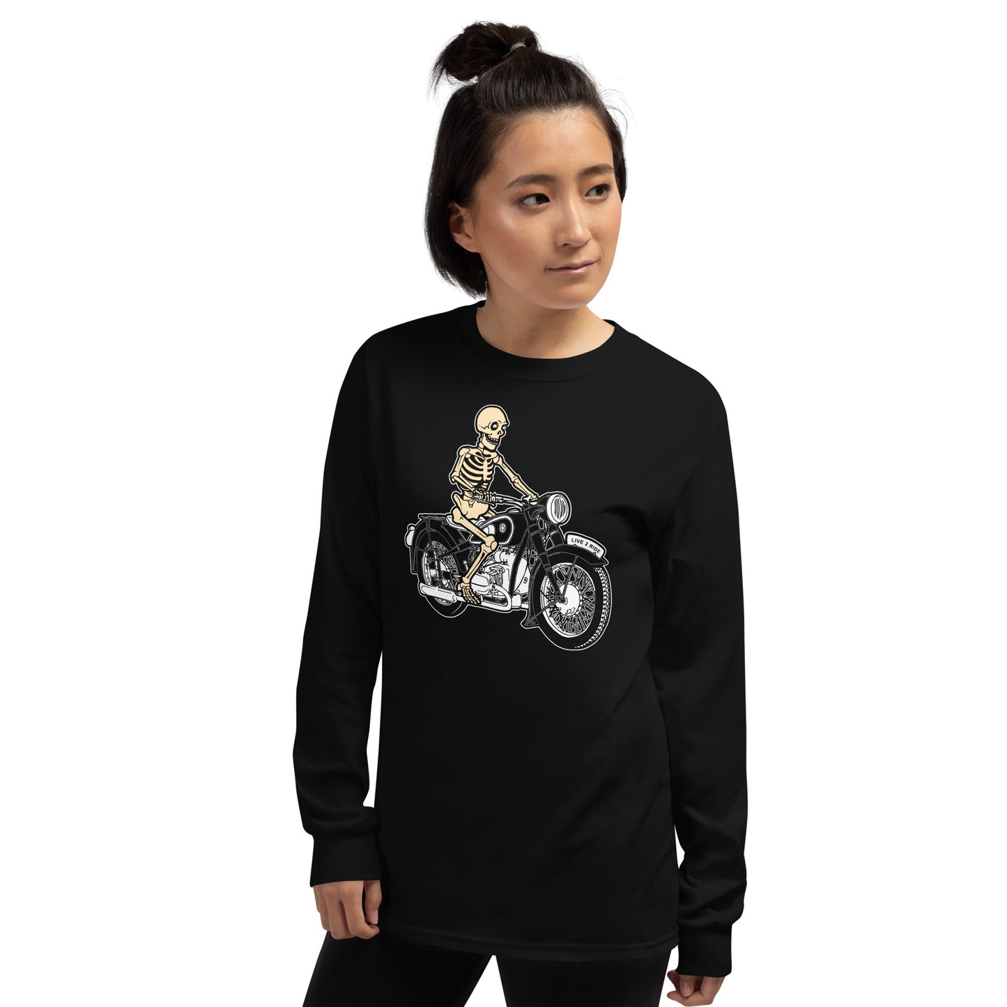 Skeleton Rider 1936 R66 -  Men’s Long Sleeve Shirt