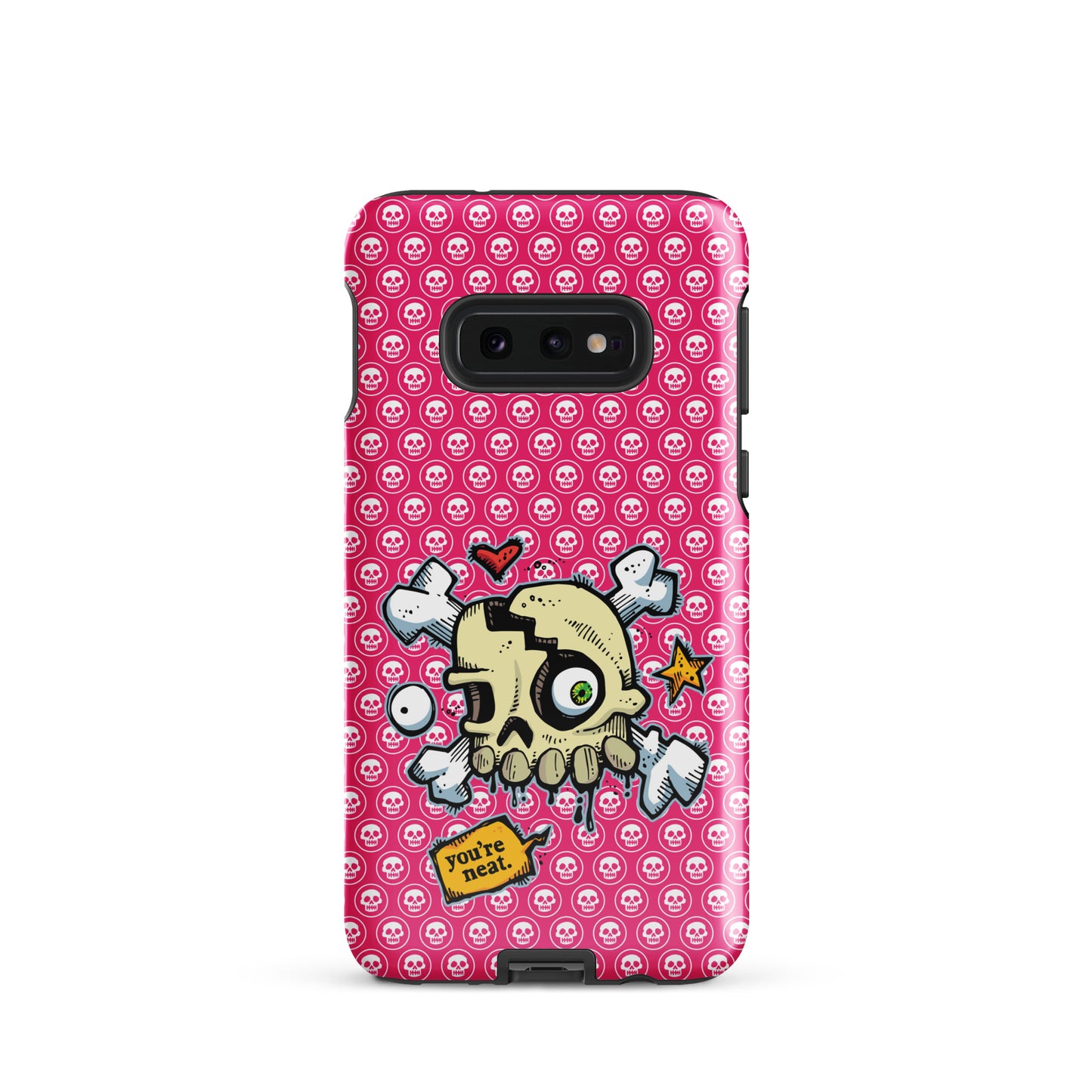 Tough case for Samsung® - PINK Skulls