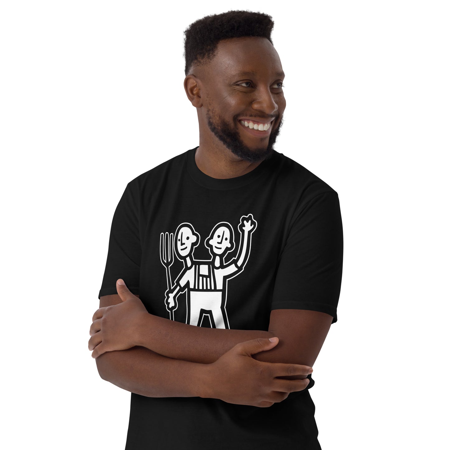 2-Headed Farmer {classic} - Soft Unisex T-Shirt