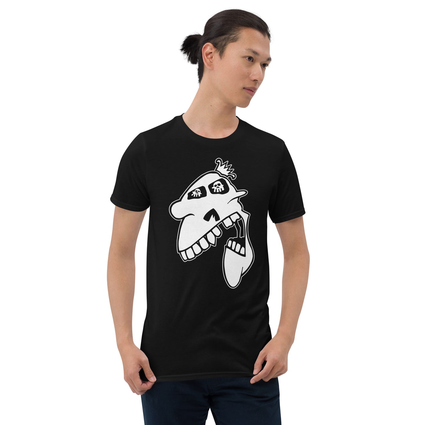 3-Skulls King {classic} - Soft Unisex T-Shirt