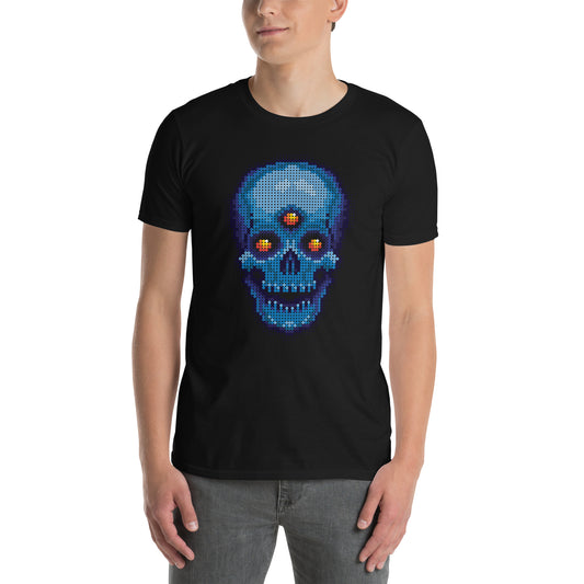 Fusebead Skull {BLUE} - Soft Unisex Tee