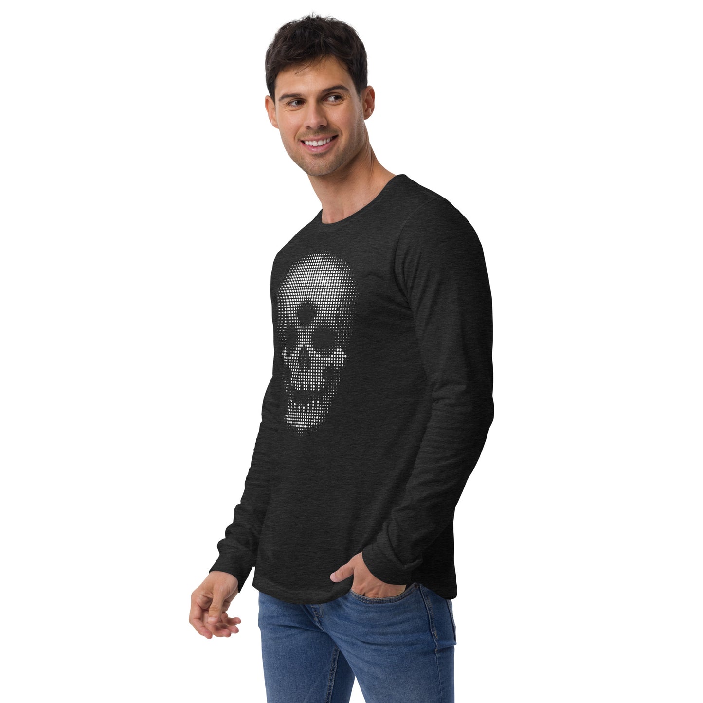 3 Eyed Skull - Unisex Long Sleeve Tee