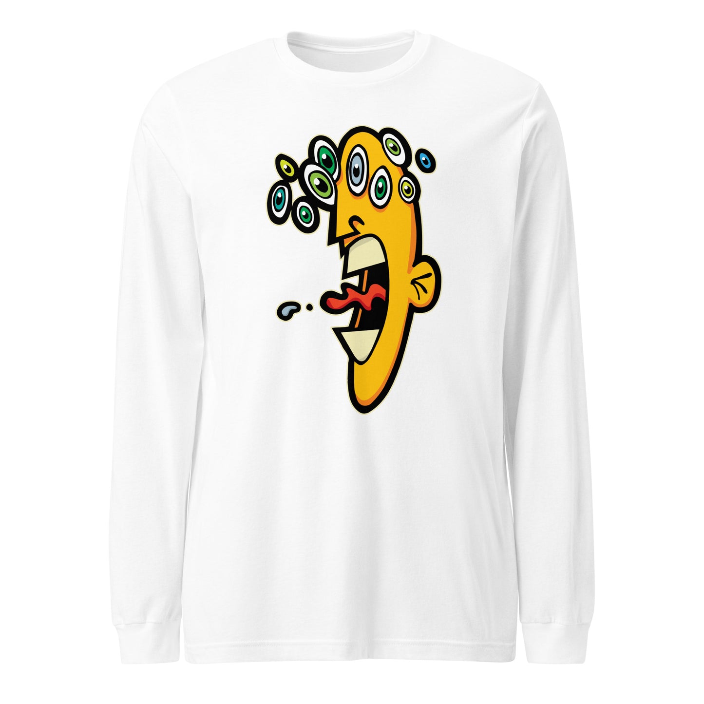 Eyesss {classic color} - Long Sleeve Tee