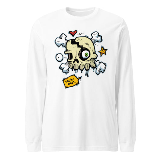 You're Neat Skull - Long Sleeve Tee