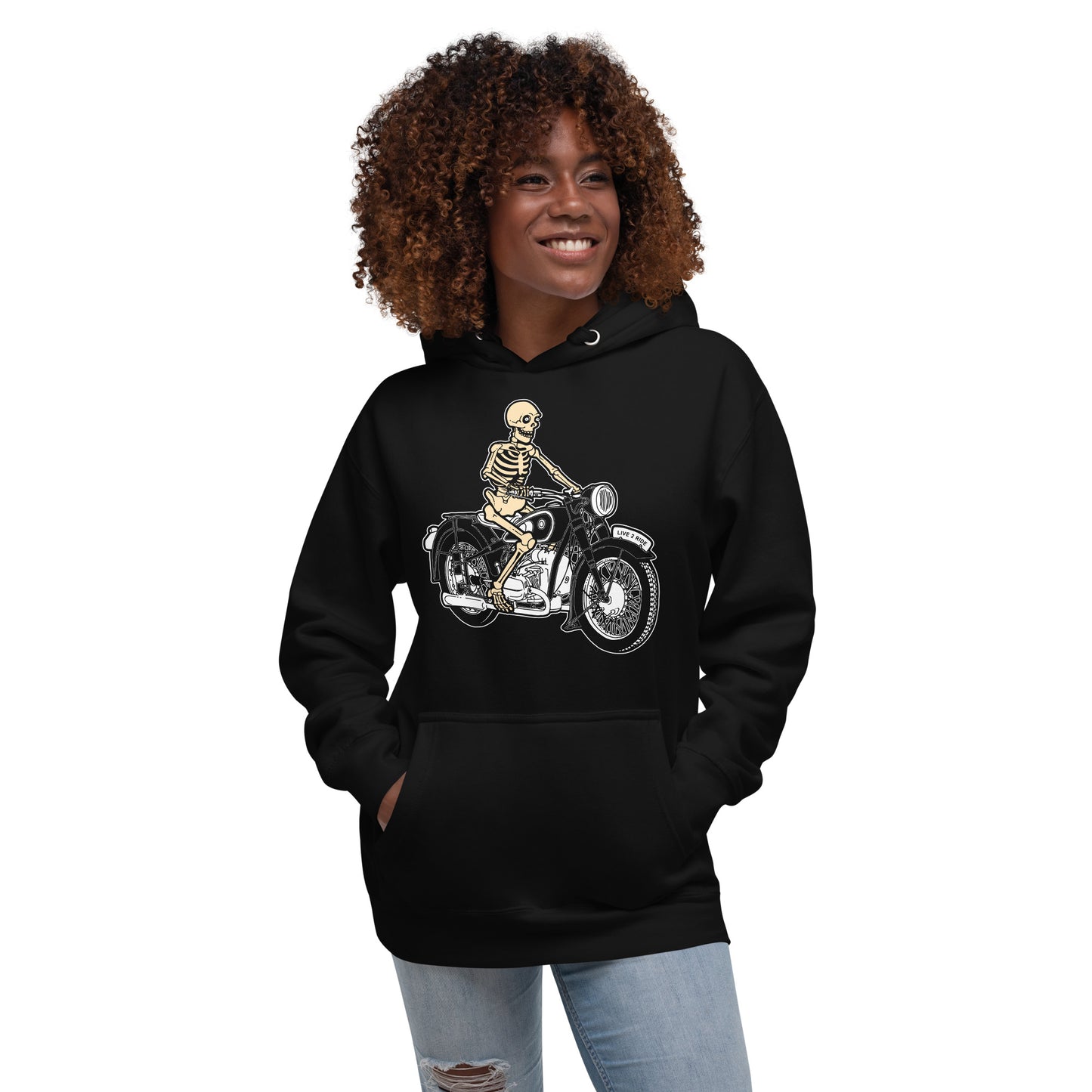 Skeleton Rider 1936 R66 - Thick Unisex Hoodie